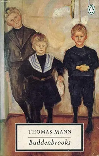 Обложка книги «Будденброки», Томас Манн