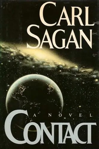 Обложка книги «Контакт», Карл Саган