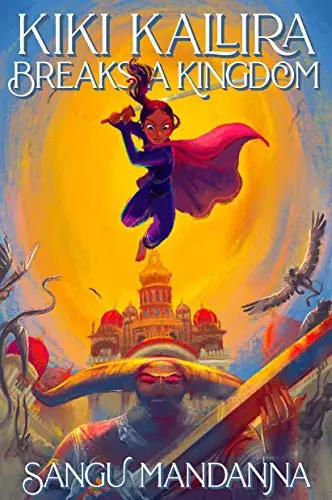 Обложка книги «Кики Каллира и нарисованное королевство», Сангу Манданна