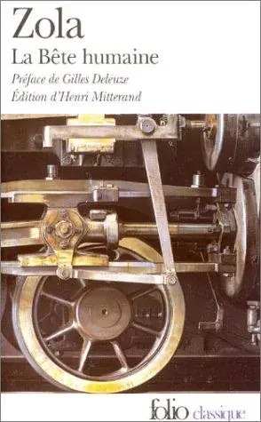 Обложка книги «Человек-зверь», Эмиль Золя