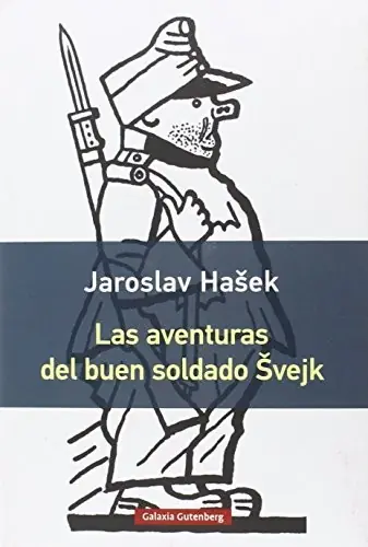 Обложка книги «Похождения бравого солдата Швейка», Ярослав Гашек