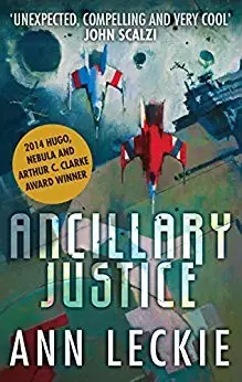 Cover of “Ancillary Justice” by Ann Leckie