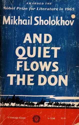 Cover of “And Quiet Flows the Don” by Mikhail Sholokhov