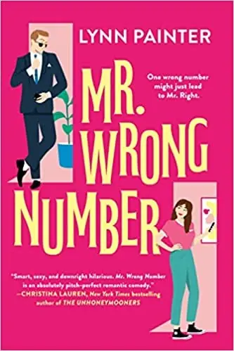 Cover of “Mr. Wrong Number” by Lynn Painter