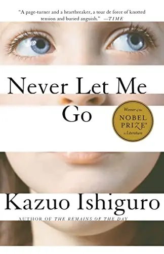 Cover of “Never Let Me Go” by Kazuo Ishiguro