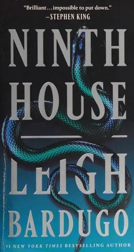 Cover of “Ninth House” by Leigh Bardugo