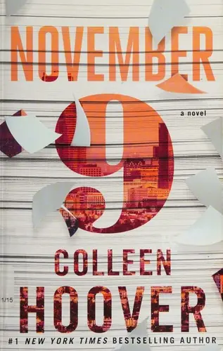 Cover of “November 9” by Colleen Hoover
