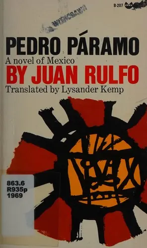 Cover of “Pedro Páramo” by Juan Rulfo