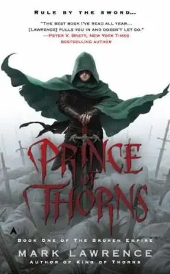 Cover of “Prince of Thorns” by Mark Lawrence