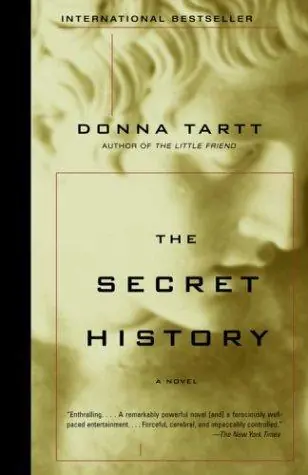 Cover of “The Secret History” by Donna Tartt