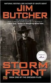 Cover of “Storm Front” by Jim Butcher