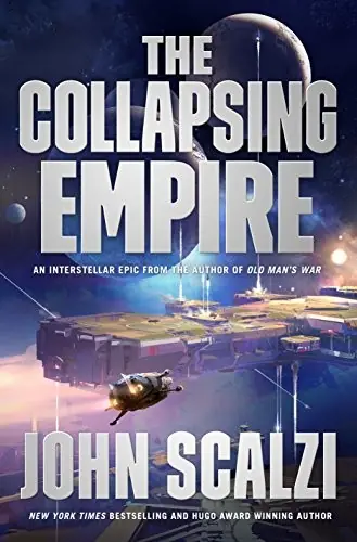 Cover of “The Collapsing Empire” by John Scalzi