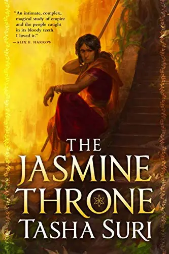Cover of “The Jasmine Throne” by Tasha Suri