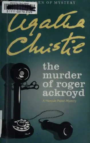 Cover of “The Murder of Roger Ackroyd” by Agatha Christie
