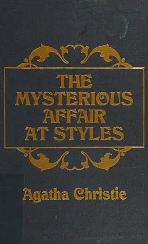 Cover of “The Mysterious Affair at Styles” by Agatha Christie
