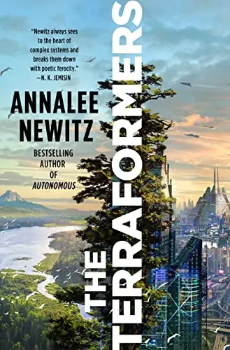 Cover of “The Terraformers” by Annalee Newitz